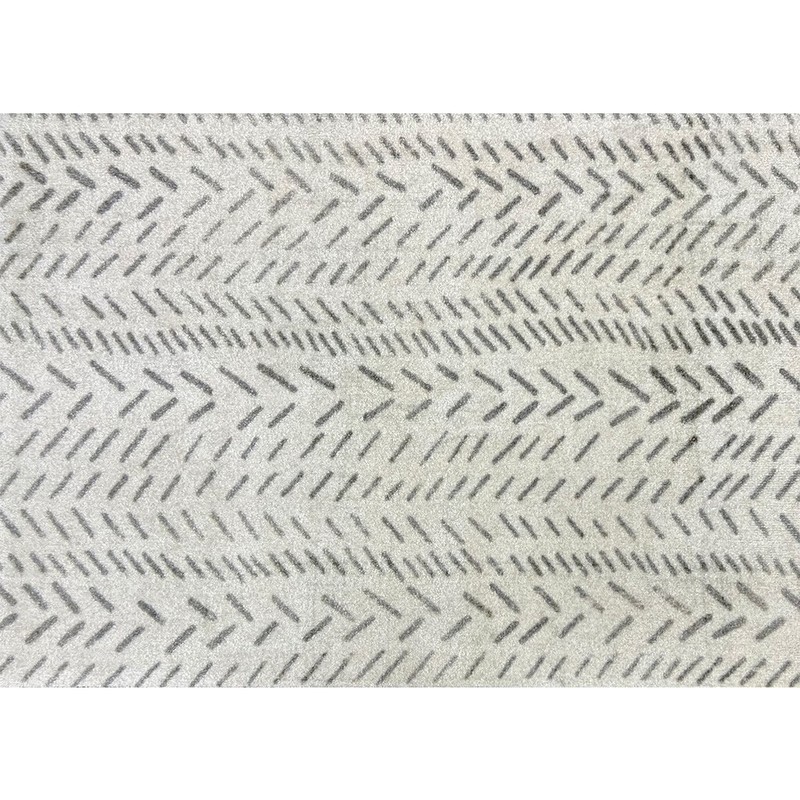 2' X 3' Taupe Abstract Machine Tufted Area Rug With UV Protection gallery