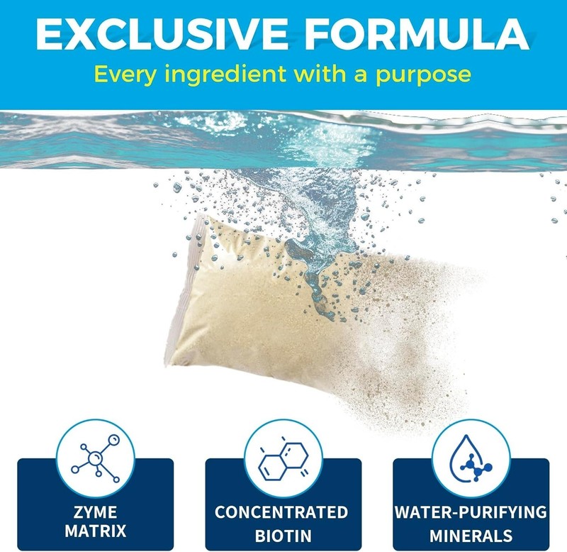 Pond Clarifier Treatment – 12 Packets Natural Pond Water Clear for Outdoor Lakes gallery