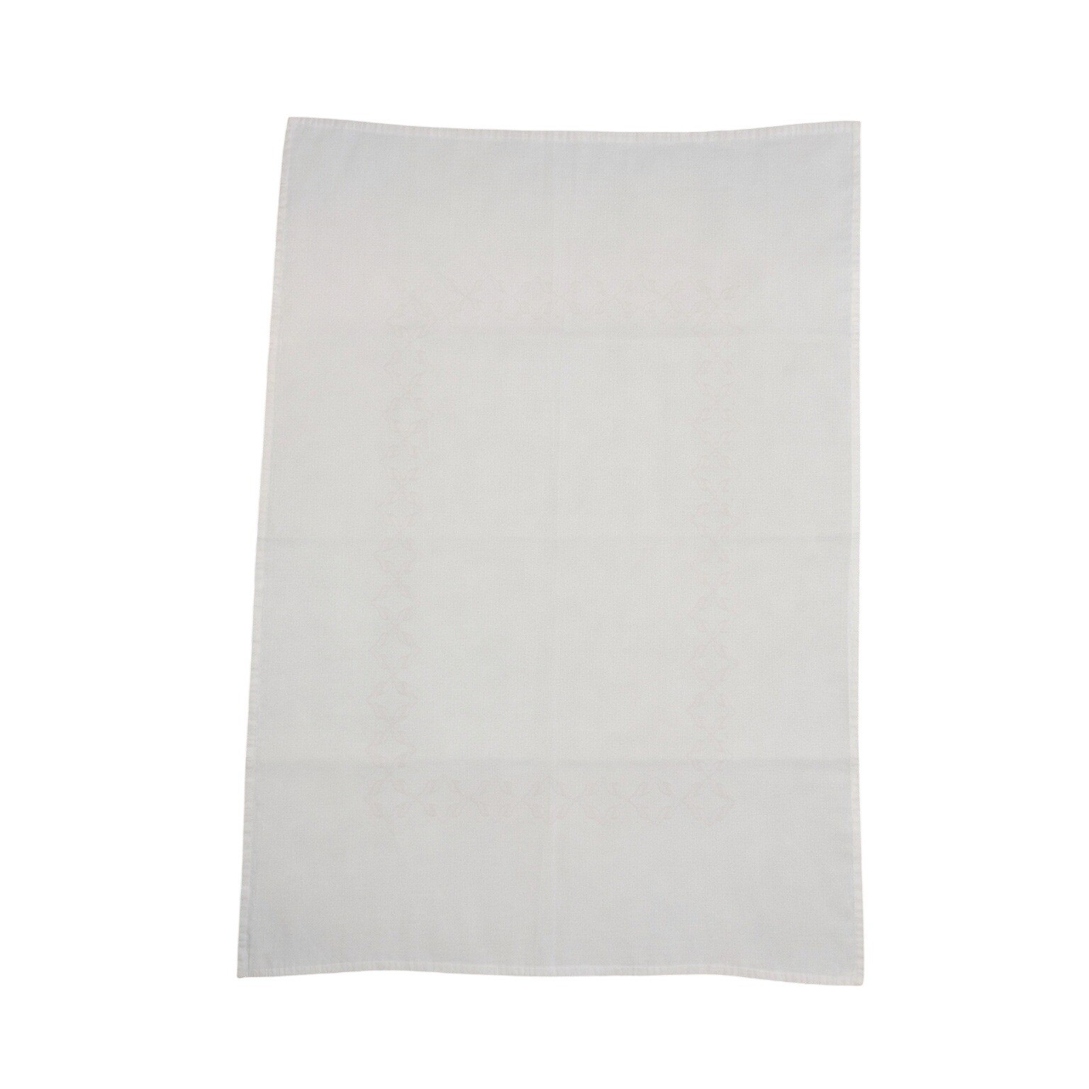 Frette Luxury White Gold Geometric Embroidered Pillowcase Pair Italian Linens gallery