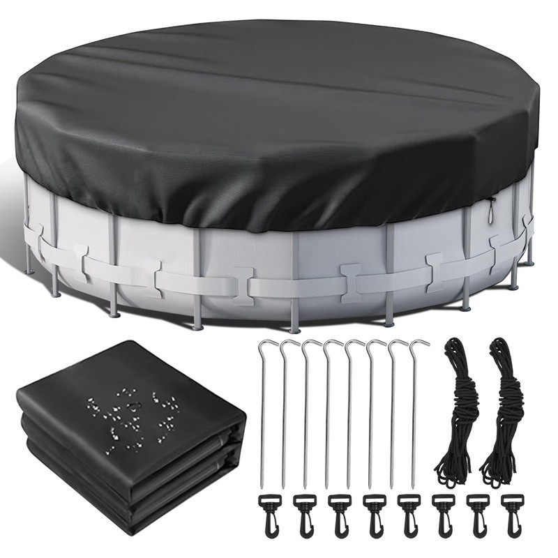 21 Ft round Pool Cover for above Ground Pools, above Ground Pool Cover, Swimming gallery