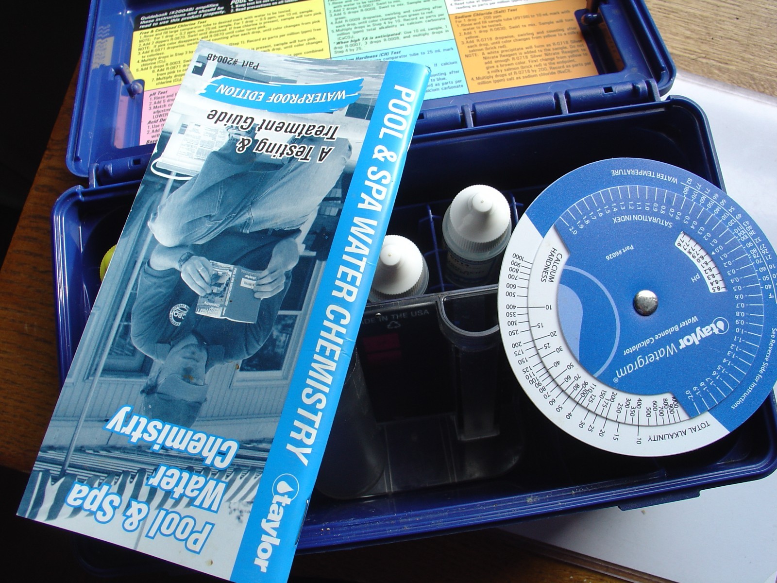 Leslie's Complete Poolcare DPD Pool and Spa Water Test Kit Incomplete Parts Read gallery