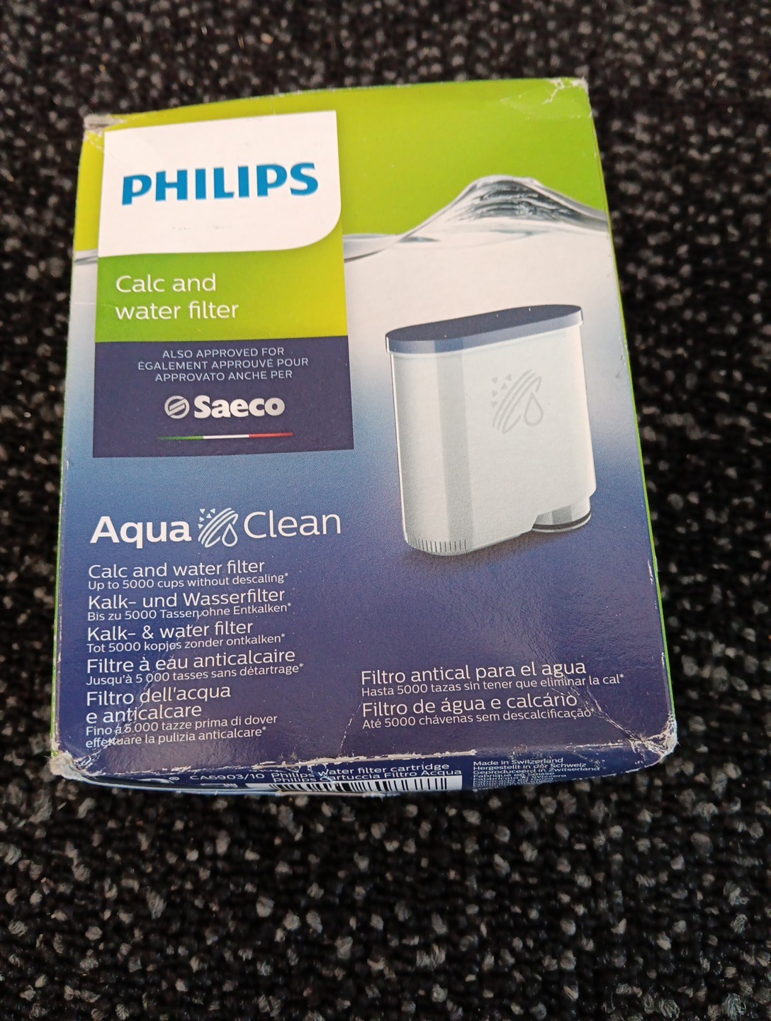 Philips - Philips/Saeco AquaClean Filter Single Unit, CA6903/10 - NIB Free Ship gallery