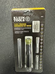 KLEIN TOOLS 14-IN-1 PRECISION SCREWDRIVER / NUT DRIVER 32314 FREE SHIPPING!