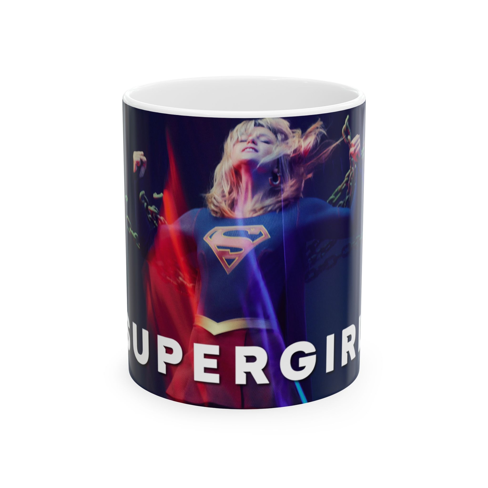 Supergirl TV Show Ceramic Mug, Retro Coffee Cup, 11oz - Gift for DC Comics Fans gallery