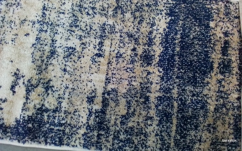 GOLD / NAVY 2'-1" x 8'-0" Broken Thread Rug, Reduced Price 1172797460 ADR207C-28 gallery