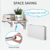 Folding Shelf Brackets 12", Max Load: 330lb Heavy Duty Stainless Steel Collapsib gallery