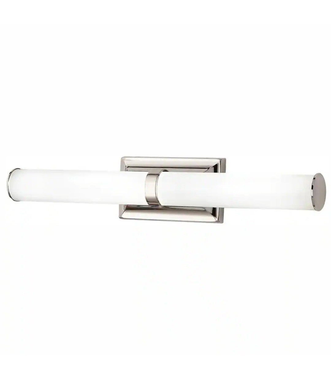 Home Decorators Rolande 100-Watt Equivalent Polished Nickel LED Vanity Light gallery