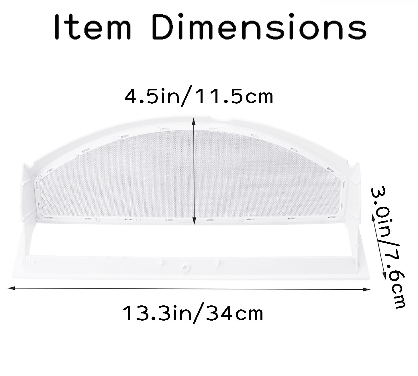 Lint Screen Filter for Dryer DVLR223EE0WW DVLR223EE1WW DVLR223EE2WW DVLR223EG0WW gallery