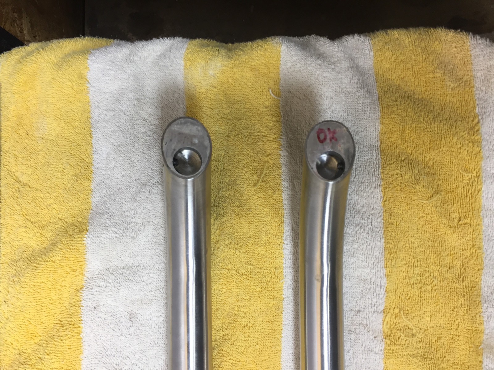 Genuine Refrigerator GE Door Handle SET Part#WR12X10744 free shipping gallery