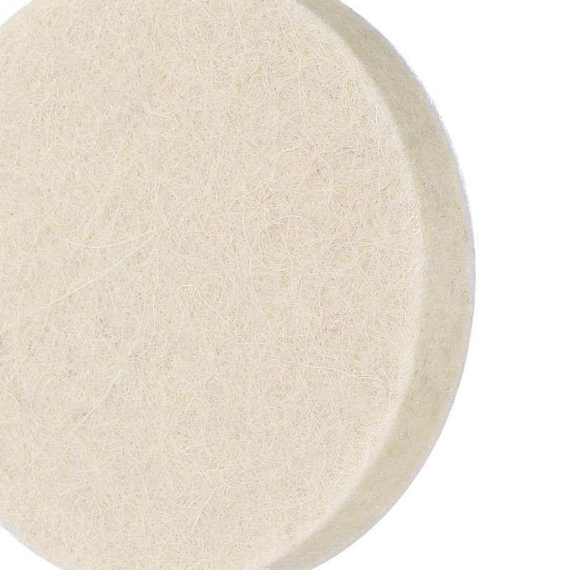 2-Inch Wool Polishing Pad Hook and Loop Buffing Wheel 17Pcs gallery