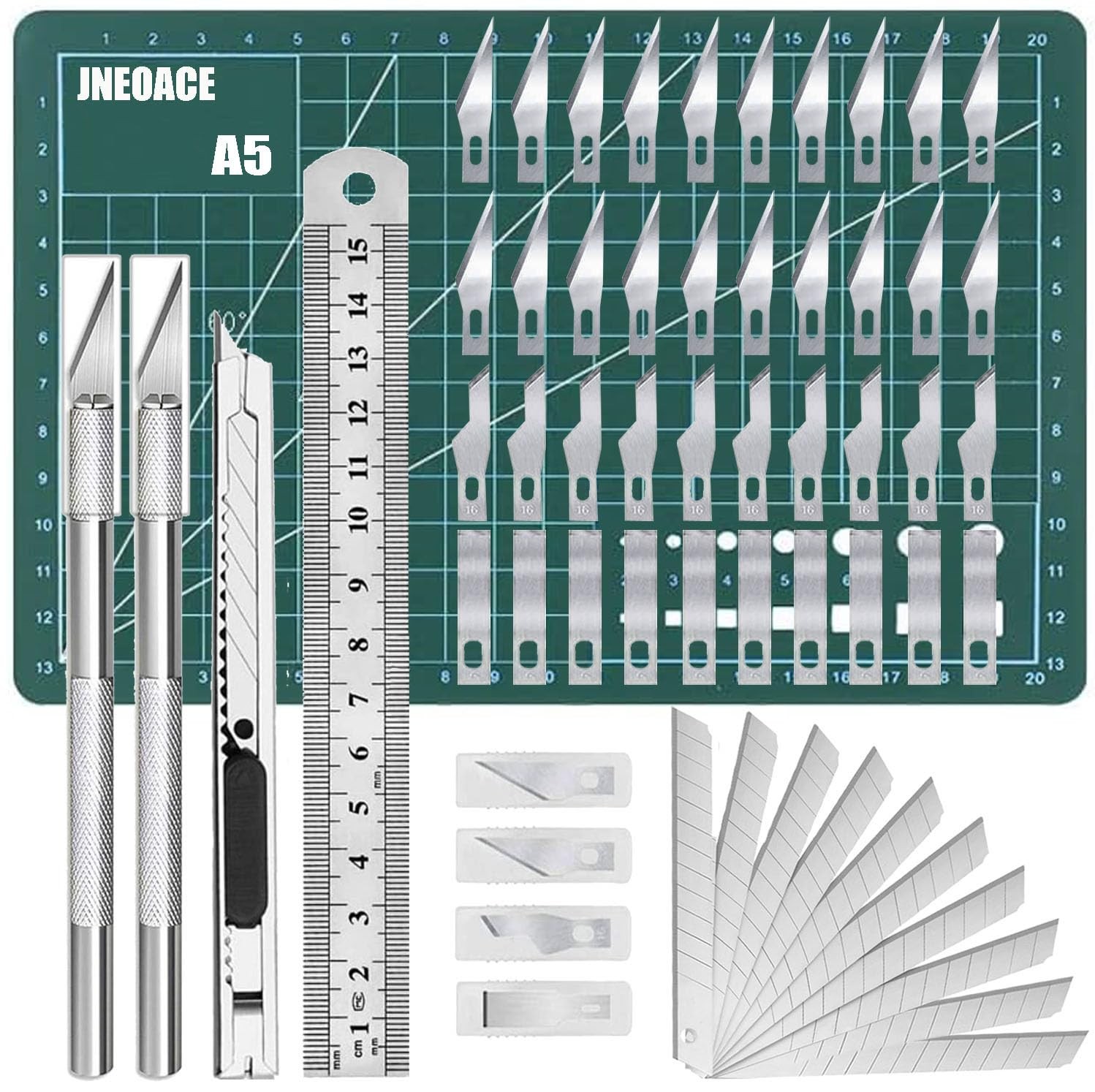 Kit Exacto Knife Set Blade Refill Xacto For Leather Craft Pen Cutter Razor gallery