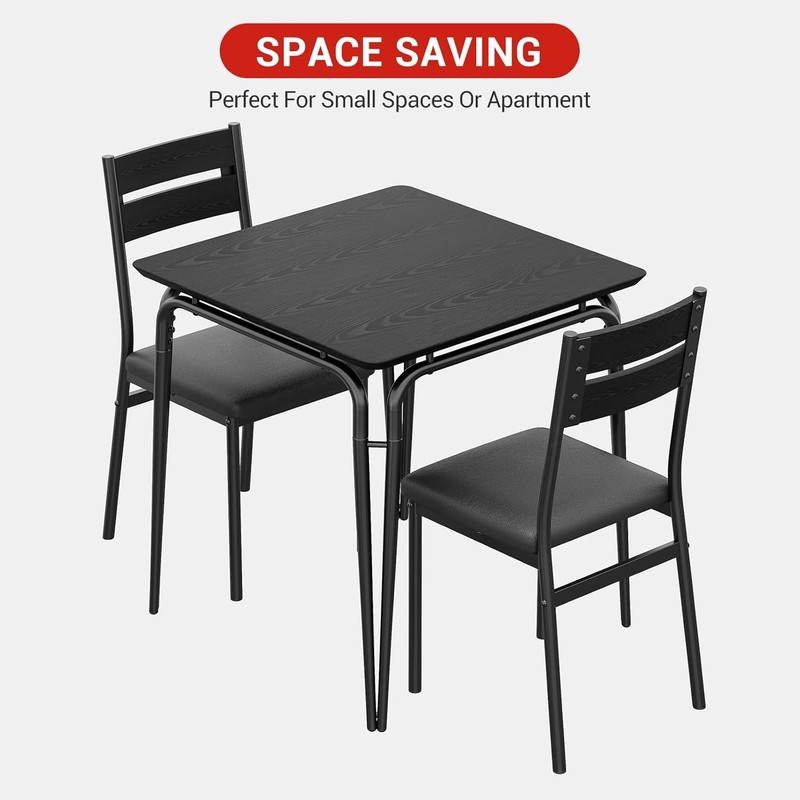 Dining Table Set for 2, Kitchen Table with 2 Chairs for Kitchen & Dining Room gallery