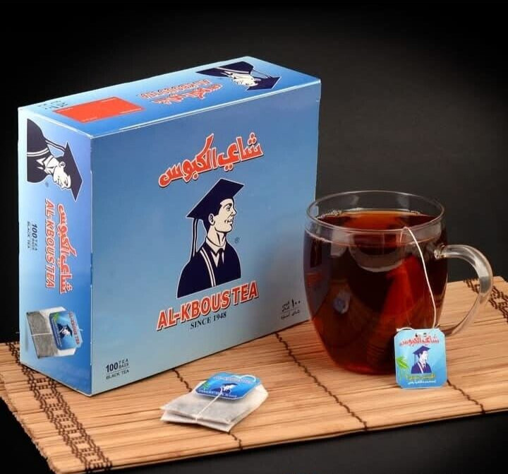 Arabic Black Tea AL - KBOUS Tea ( 100 Tea Bags ) Original * شاي الكبوس *