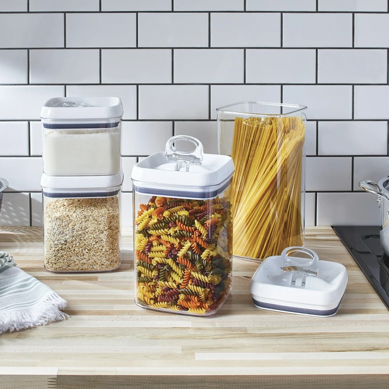 (2 pack) Canister - 10 Cup Flip-Tite Square Food Storage Container gallery