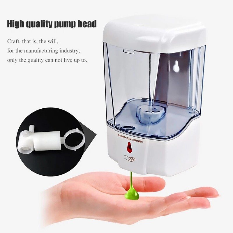 Automatic Soap Dispenser Wall Mounted 700ml Dispenser Touchless Soap Lotion Pump gallery
