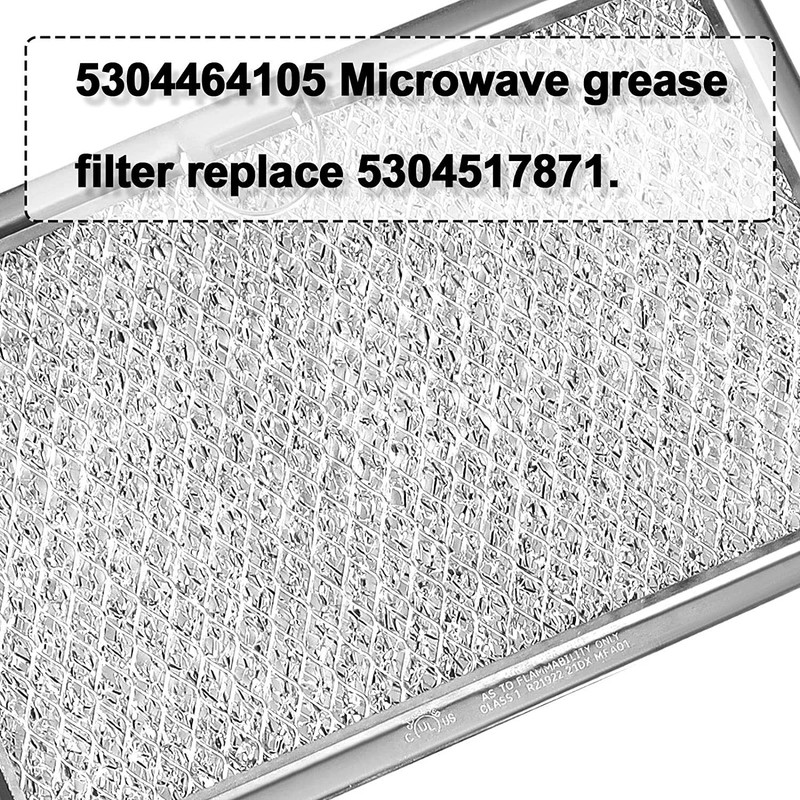 5304464105 Microwave Grease Filter Replacement –Aluminum Mesh Screen Fits GE gallery
