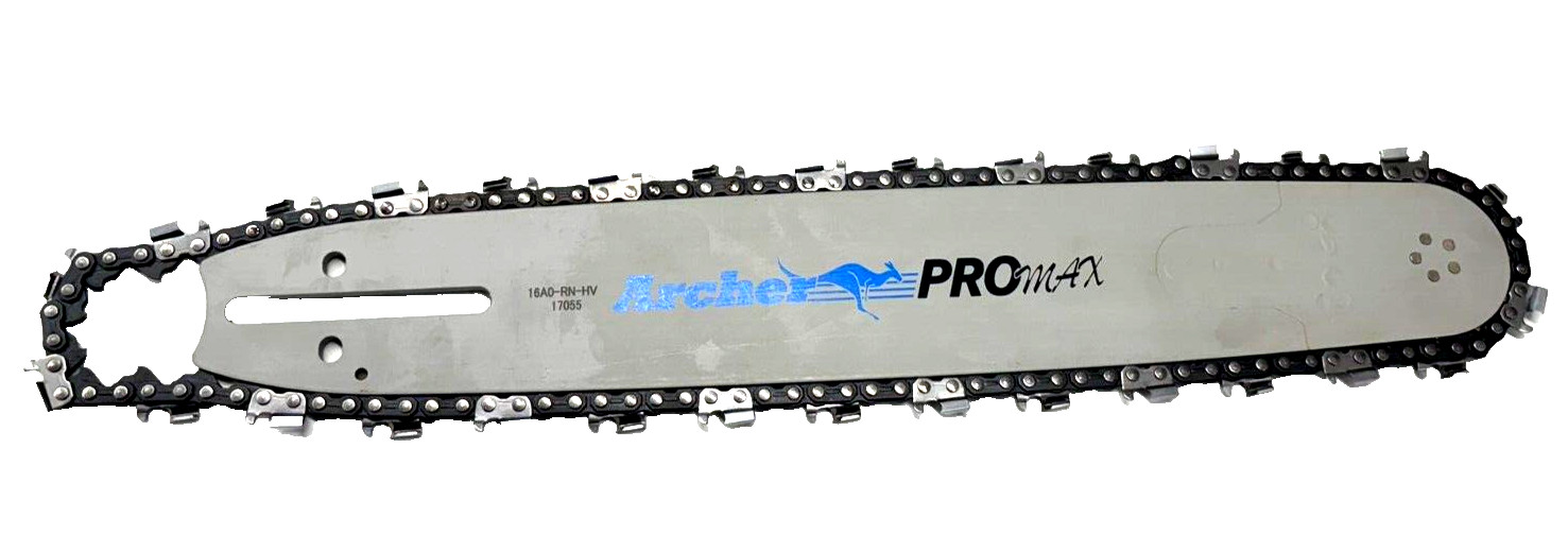 ARCHER PR0 16" BAR & CHAIN 3/8" FIT HUSQVARNA 61 268 272 365 371 371 281 288 395 gallery