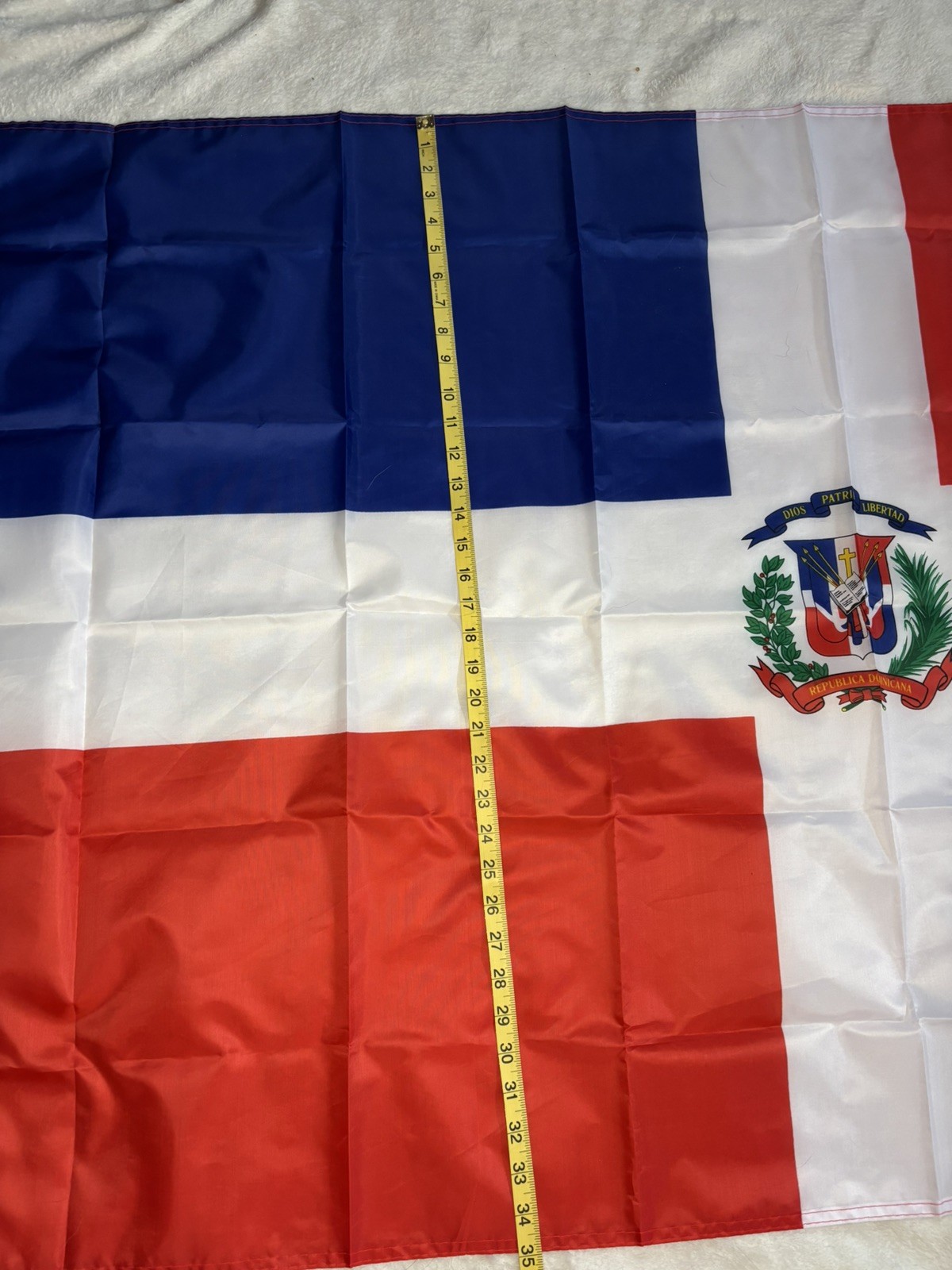 DANF Dominican Flag 3X5 Foot Polyester Bandera De Republica Dominicana National gallery