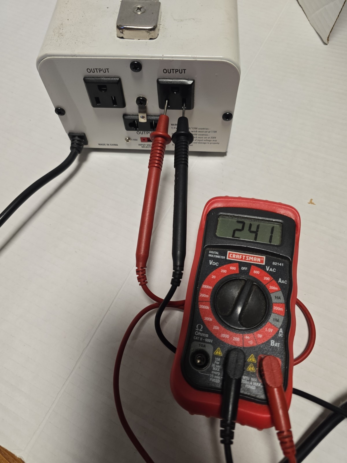 Voltage Transformer Simran Step Up /Step Down Converter 500 Watts SYM-500DE gallery