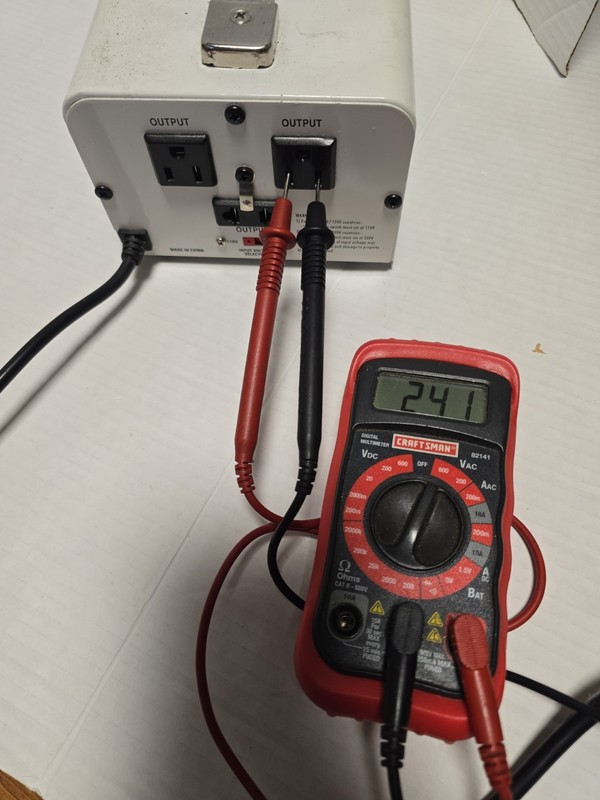 Voltage Transformer Simran Step Up /Step Down Converter 500 Watts SYM-500DE gallery