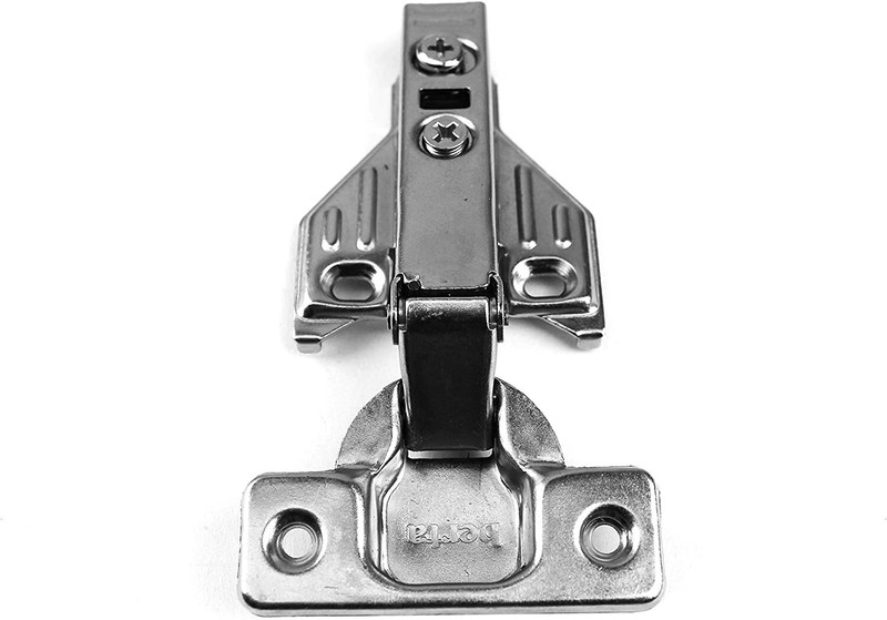 40 Pieces Full Overlay Face Frame Soft Closing Cabinet Hinges with Screws gallery