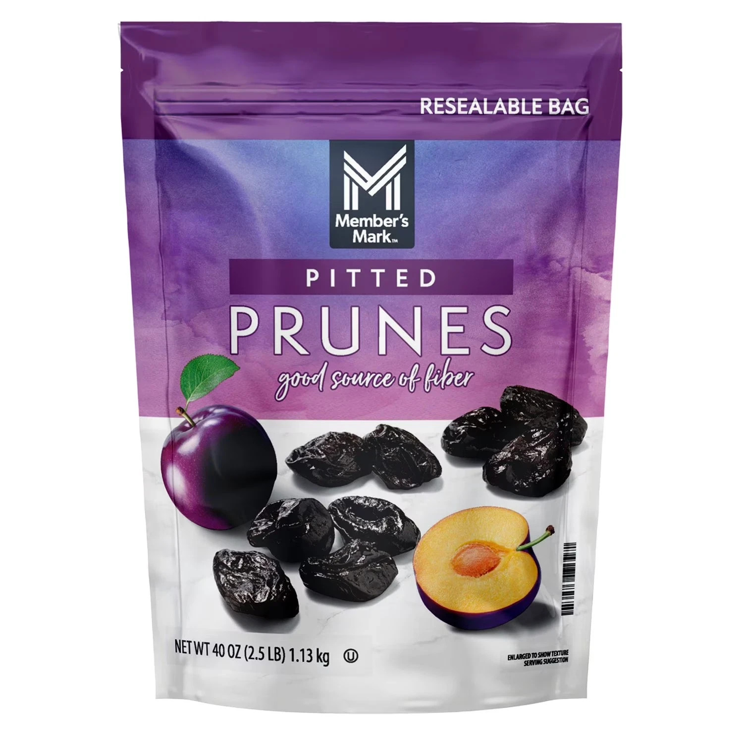 2 PACK - Member's Mark Dried Pitted Prunes, 40 oz (Total 80 oz) FREE SHIPPING gallery