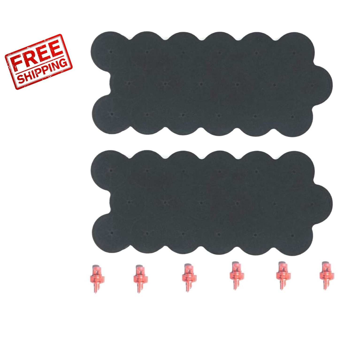 1.625" Cloning Collars with 360° Sprayers: Pack of 36 for Success gallery