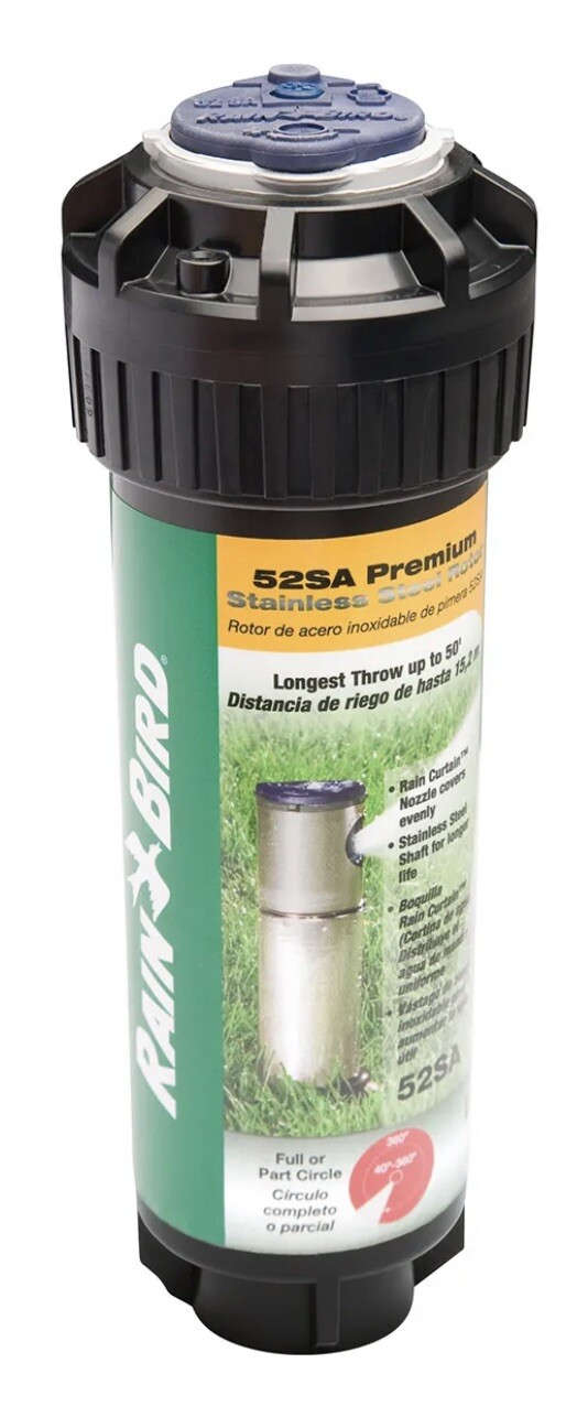 Rain Bird 52Sa Pop-Up Rotor Sprinkler Head 4 In. Premium Stainless Steel Pro gallery