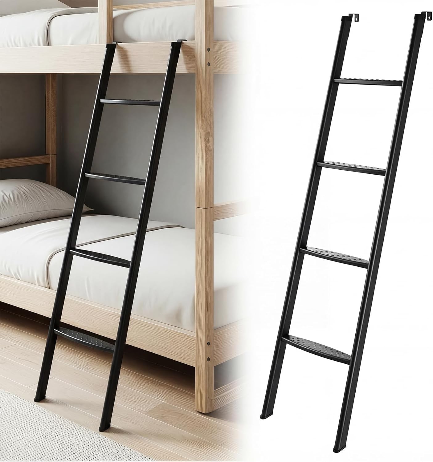 JY PERFORMANCE RV Bunk Bed Ladder, 50 Inch Anti-Slip Bunk Ladder, Heavy Duty 330 gallery