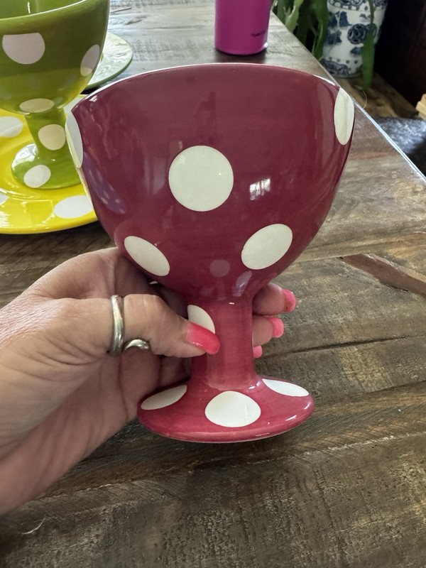 BUNGALOW POLKA DOT Home Essentials & Beyond 13 pieces dishes ice cream bowls gallery