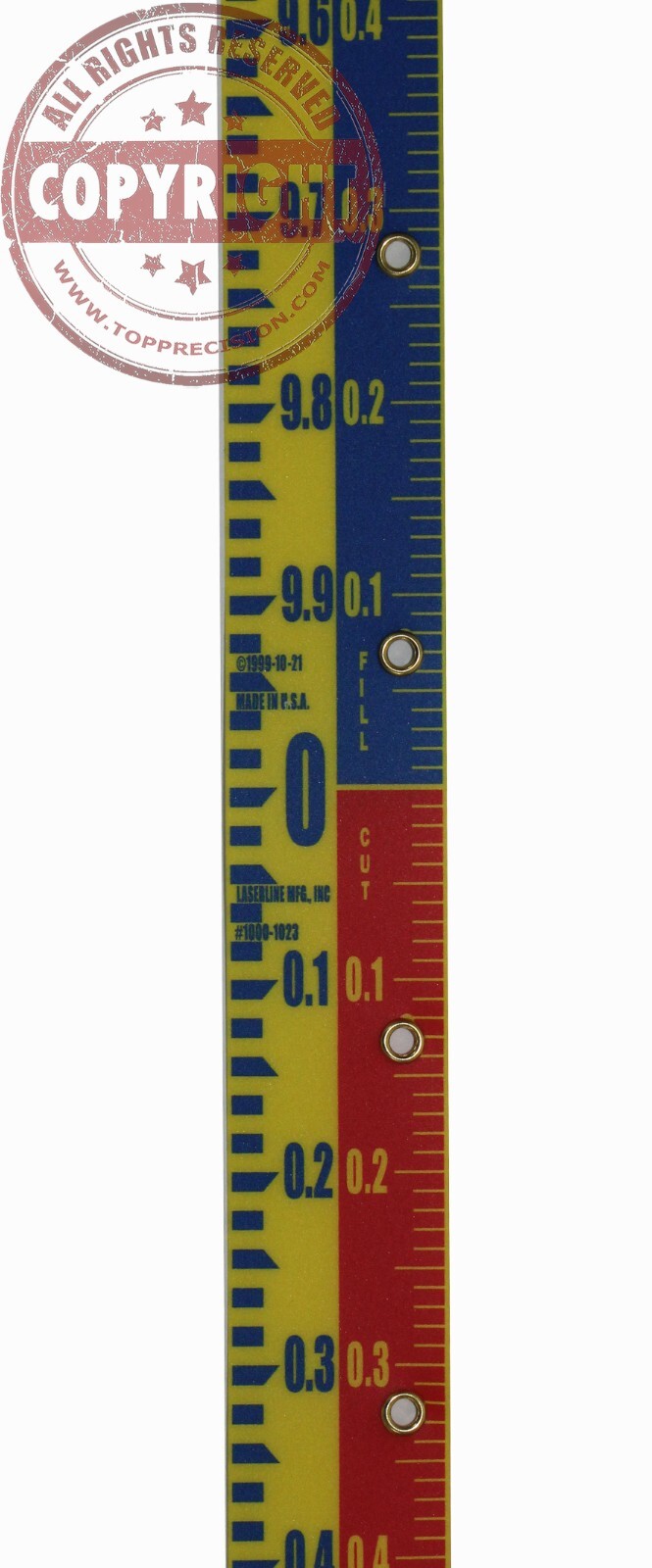 REPLACEMENT TAPE FOR LASERLINE CUT/FILL DIRECT ELEVATION LENKER GRADE ROD gallery
