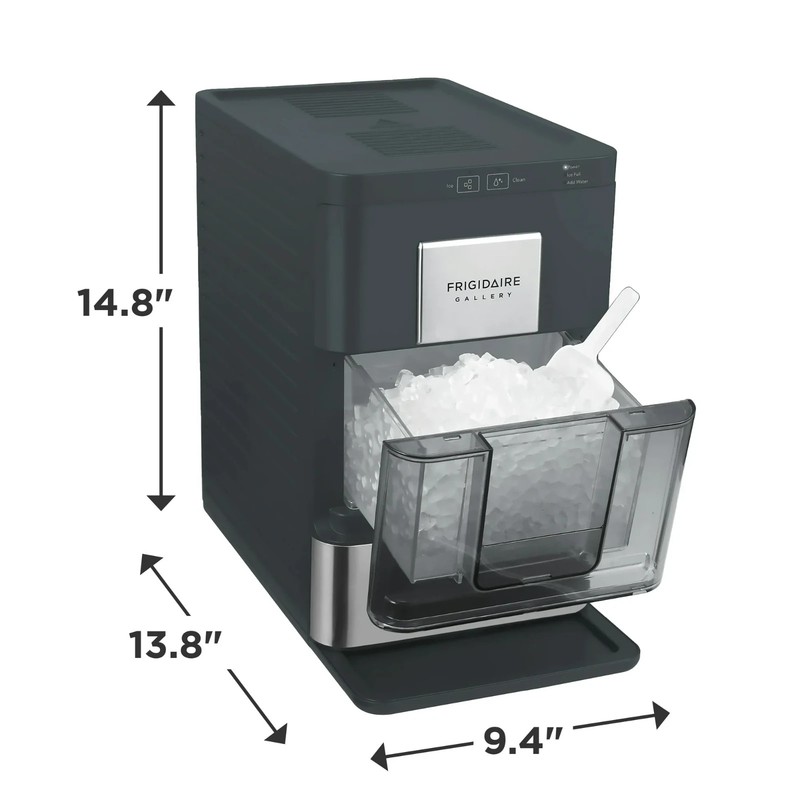 Frigidaire Gallery, 33 lbs. Touchscreen Nugget Ice Maker, Stainless Steel Accent gallery