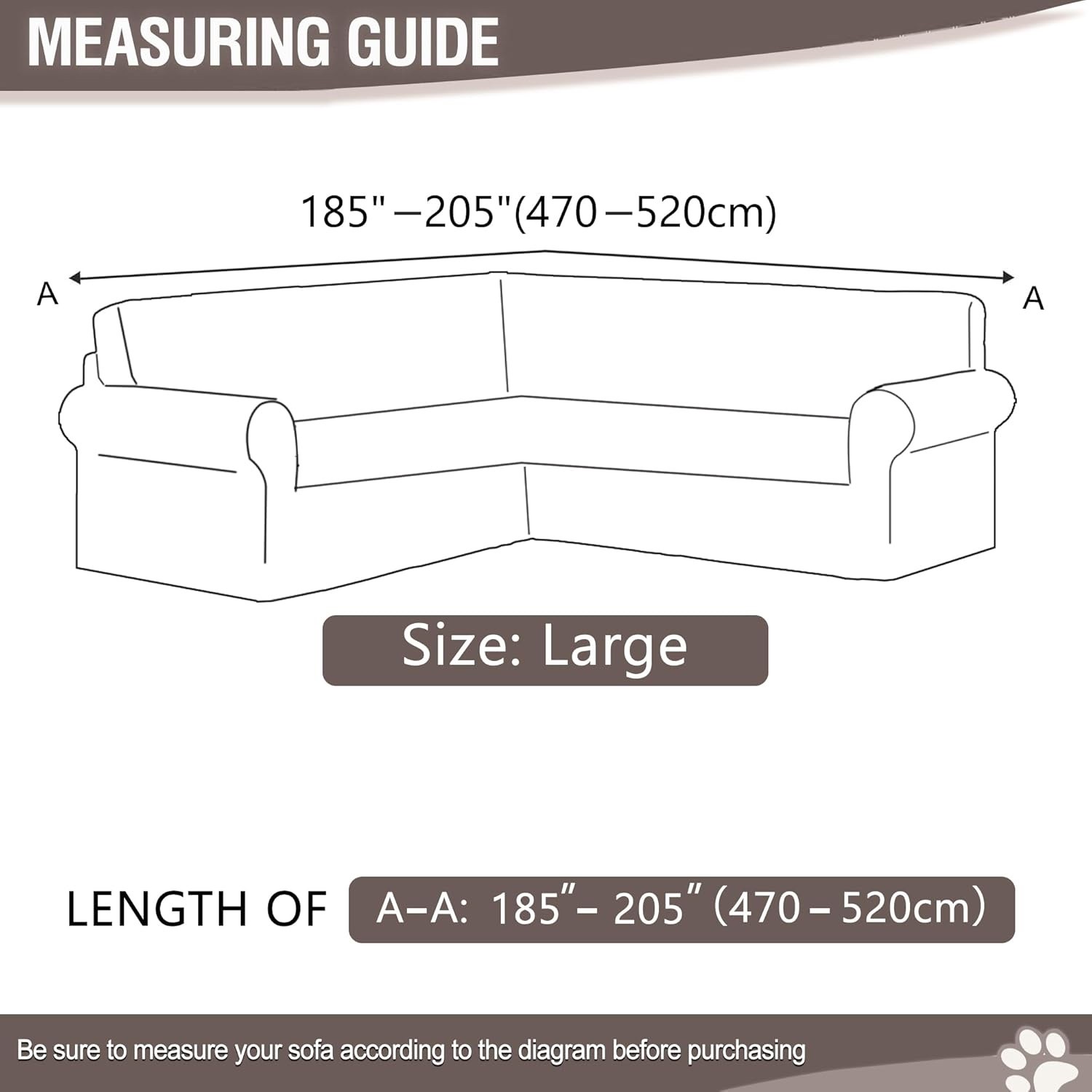 Sectional Couch Cover L Shape Stretch Sofa Covers Washable Jacquard Corner Grey gallery