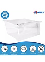 Gritly 2188656 + 2188664 (Lower) Crisper Bin Drawers Compatible With Whrilpool