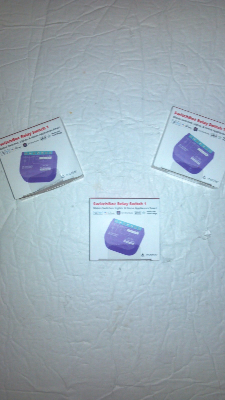 3X Switchbot Relay Switch 1, Smart Relay Module Built-in Hub Wi-Fi & Bluetooth gallery