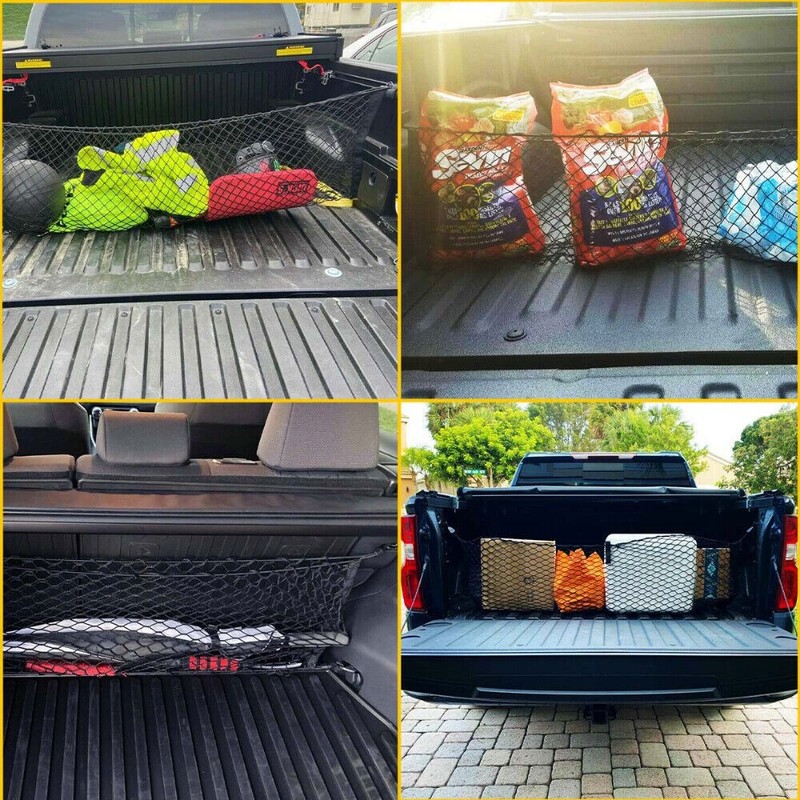Universal Nylon Car Trunk ClearBoot Storage Luggage Car Boot Organizer Cargo Net gallery