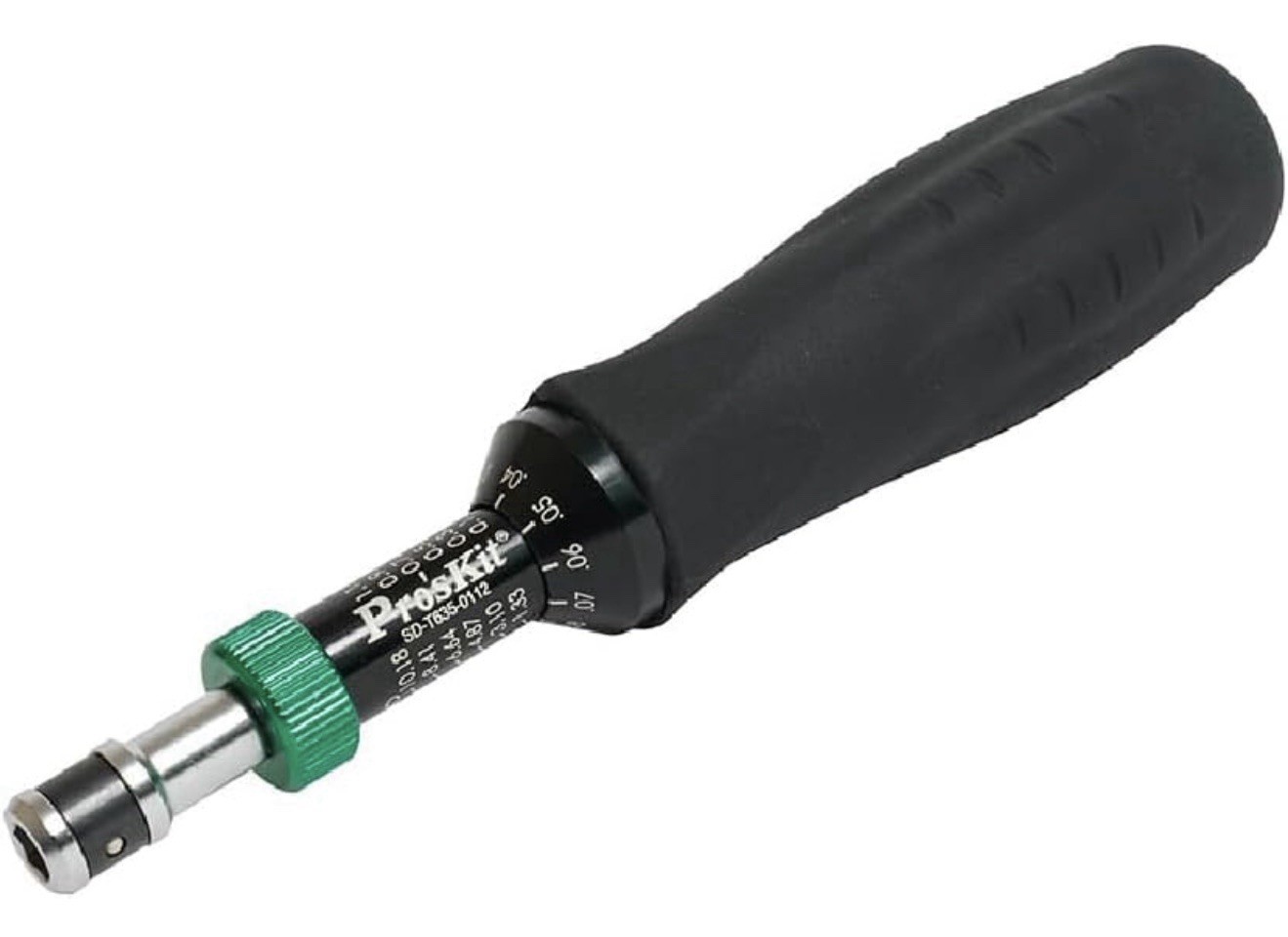 Eclipse Pro'sKit SD-T635-0112 Adjustable Torque Screwdriver w/ 1.33-10.18, 7.1" gallery