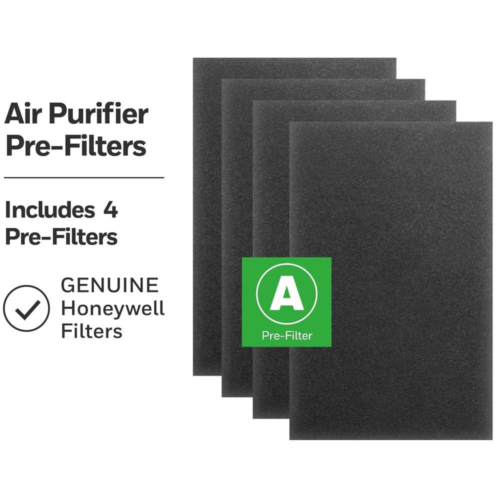 Air Purifier A Pre-Filter 4-Pack - Effective Odor Reduction