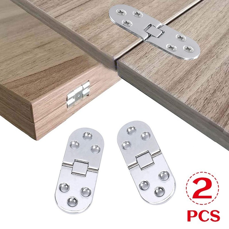 Table Hinge Door Hinge 1 Set 2pcs Cabinet Hinge DIY Door Folding Hinge gallery