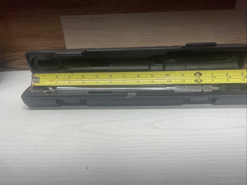 Pittsburgh Pro Click-Type 3/8" Torque Wrench With Storage Case gallery