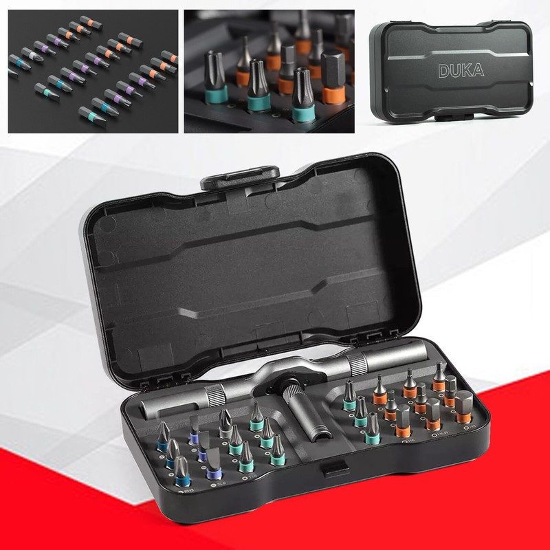24in1 Multifunction Ratchet Screwdriver Set Multi Magnetic Bits Repair Tool gallery