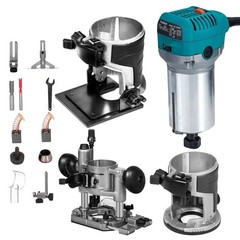 VEVOR 800W Max Torque Variable Speed 30,000RPM Compact Router with Collets