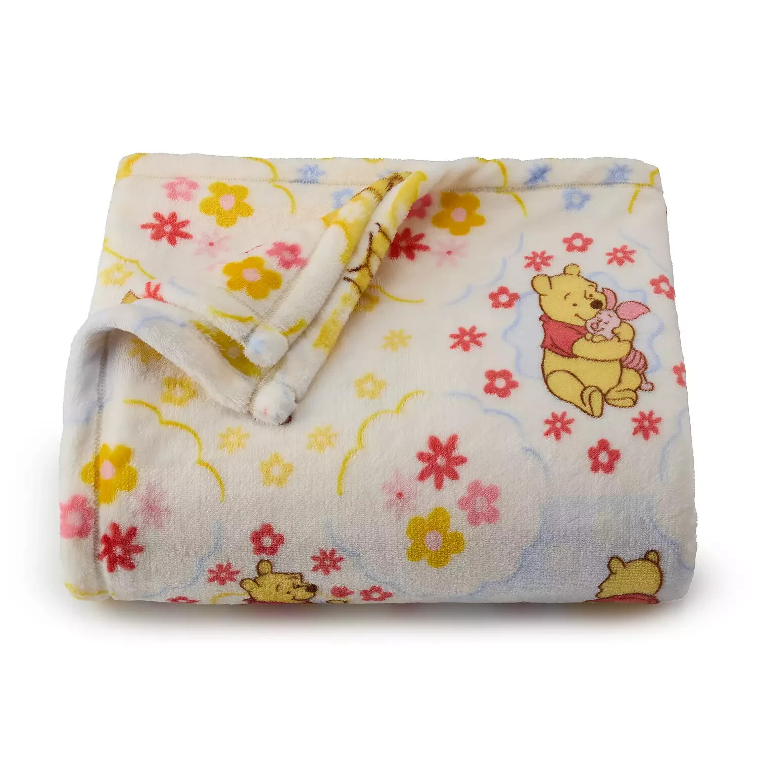 NEW DISNEY WINNIE THE POOH SOFT PLUSH THROW BLANKET THE BIG ONE 5X6 FT gallery