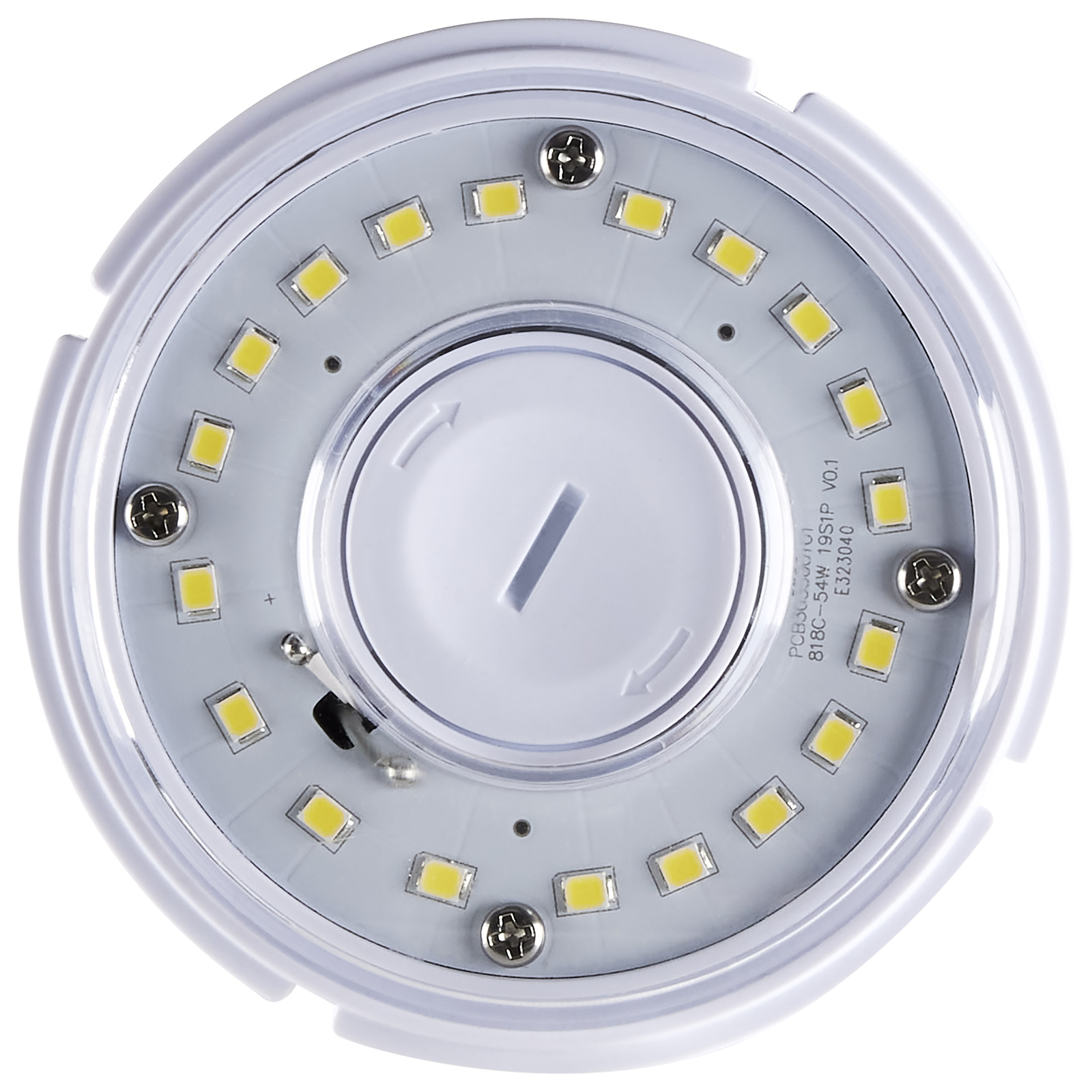 12 Pack Satco LED HID Replacement Corncob 100-277V 54W 300W EX39 5000K Natural gallery