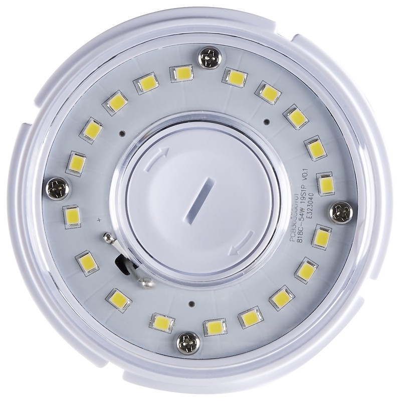 12 Pack Satco LED HID Replacement Corncob 100-277V 54W 300W EX39 5000K Natural gallery