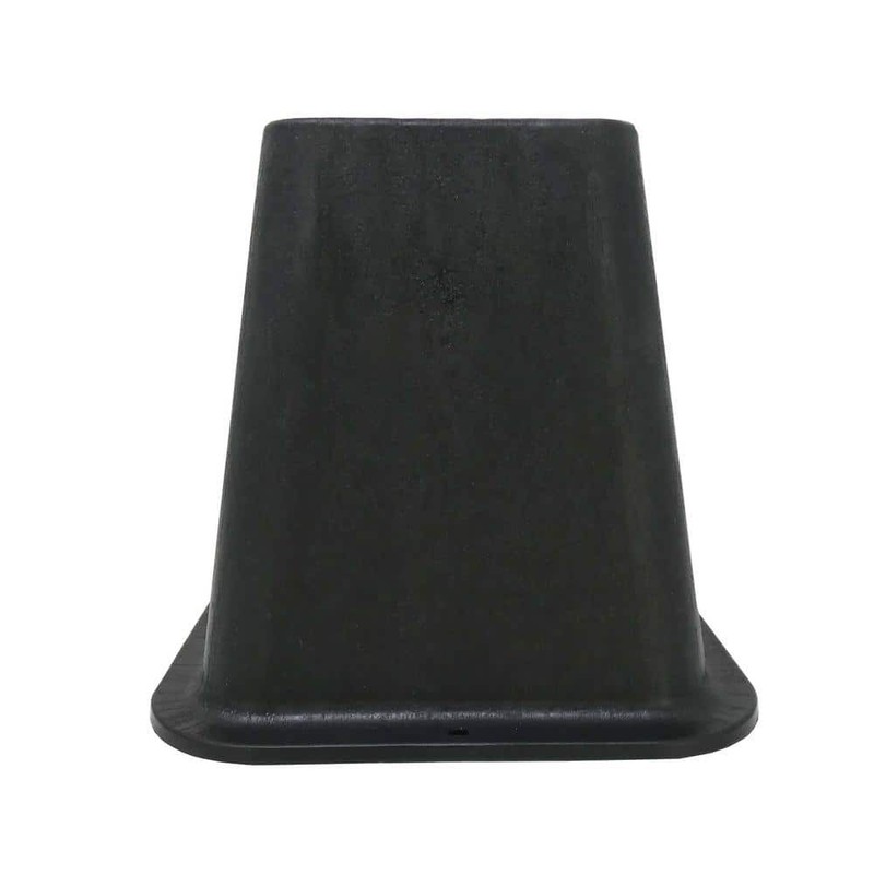 6 in. Black Bed Risers (4-Pack) gallery