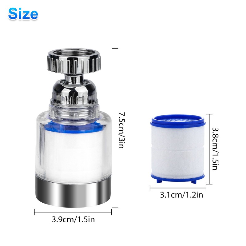 Faucet Water Filter System Kitchen Sink Mount Filtration Tap Purifier Cleaning gallery