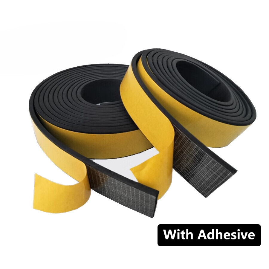 3-60mm Neoprene Self Adhesive Backed Foam Sponge Strip Roll Sheet Tape Seal EPDM gallery