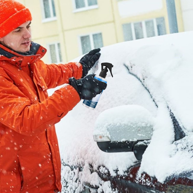 Windshield Deicer Spray Snow Melting & Deicing Agent Car De-Icing Fast-Acting gallery