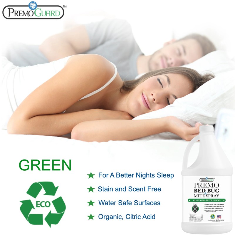 Bed Bug & Mite Killer - All Natural Non-Toxic - By Premo Guard gallery